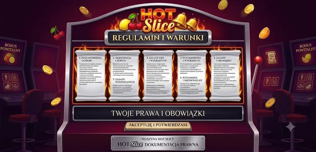 Warunki i zasady portalu Hot Slice